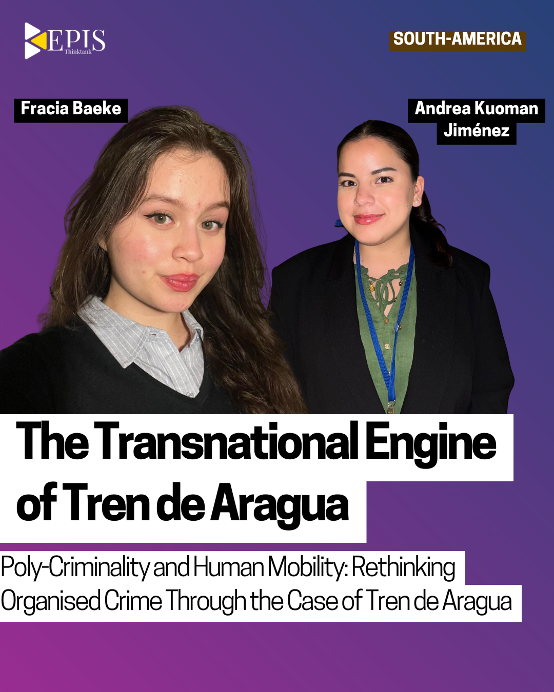 The Transnational Engine of Tren de Aragua