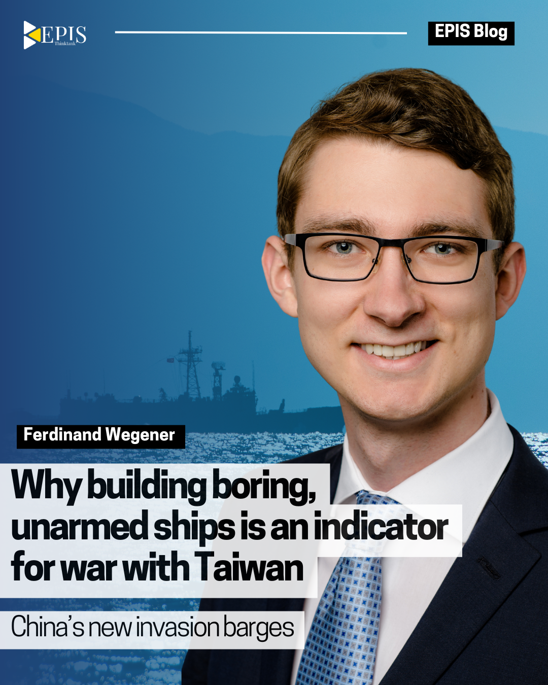 Why building boring, unarmed ships is an indicator for war with Taiwan