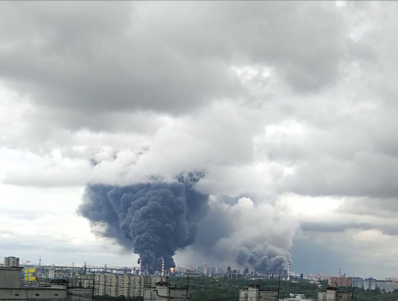 Moscow Under Heavy Drone Fire